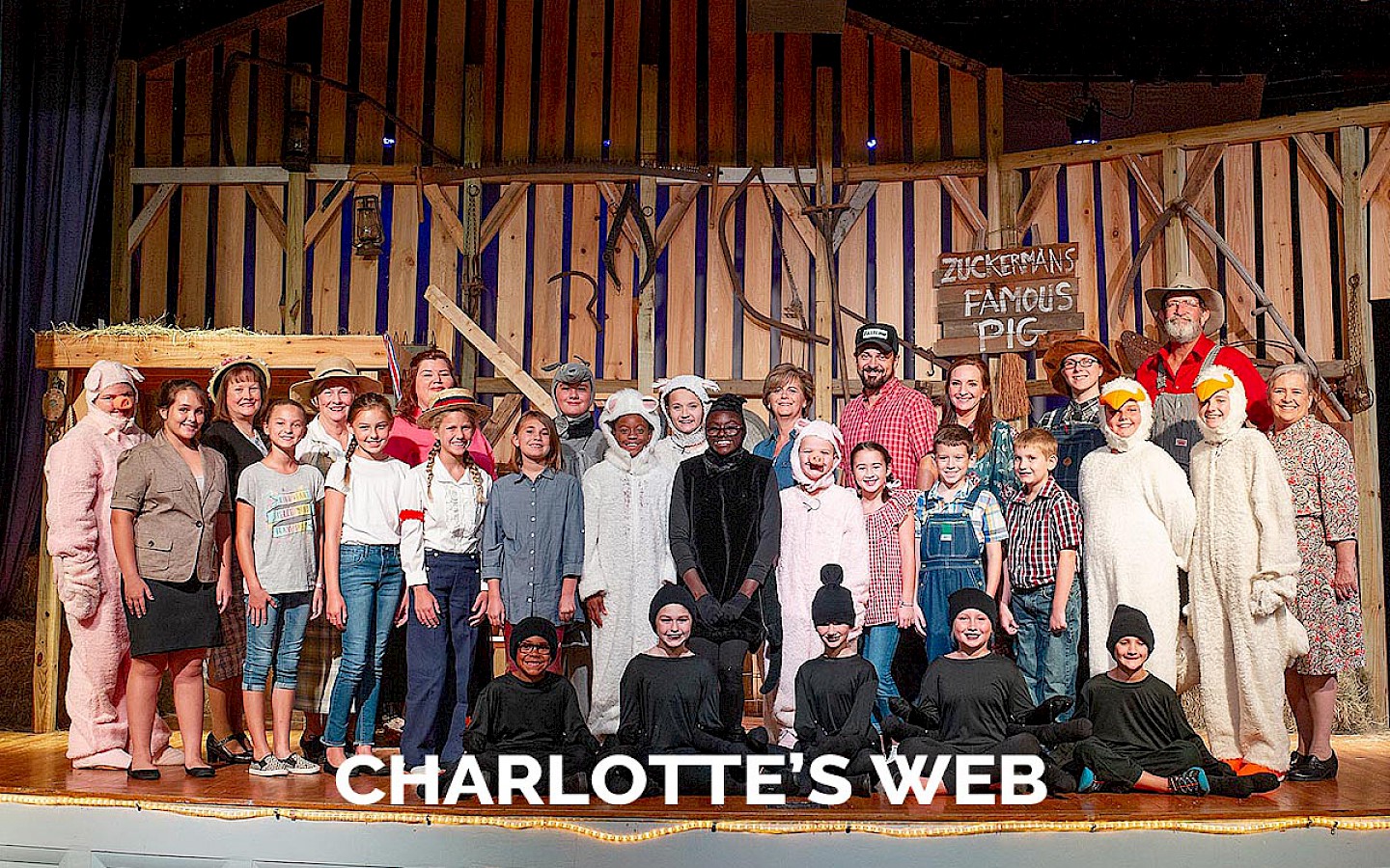 stage performers, for charlotte's web