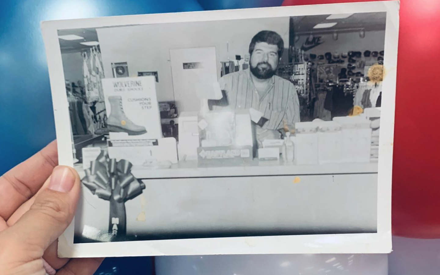 Rodney sewell, owner of the Westerner in a photo taken in the early 1980's